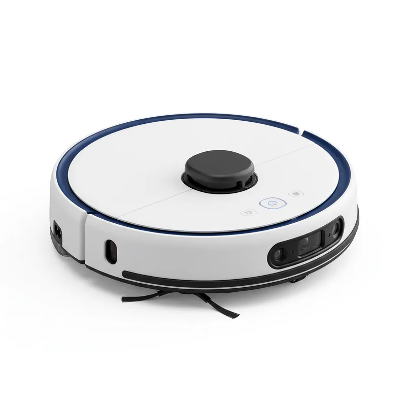 Round robot vacuum cleaner