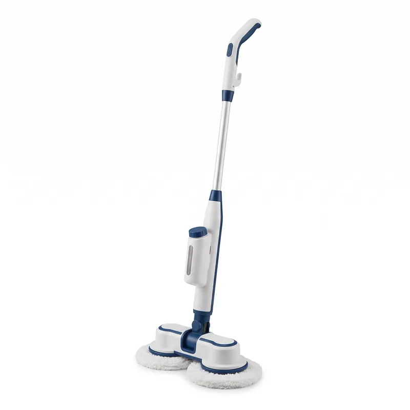 Cordless electric spin mop